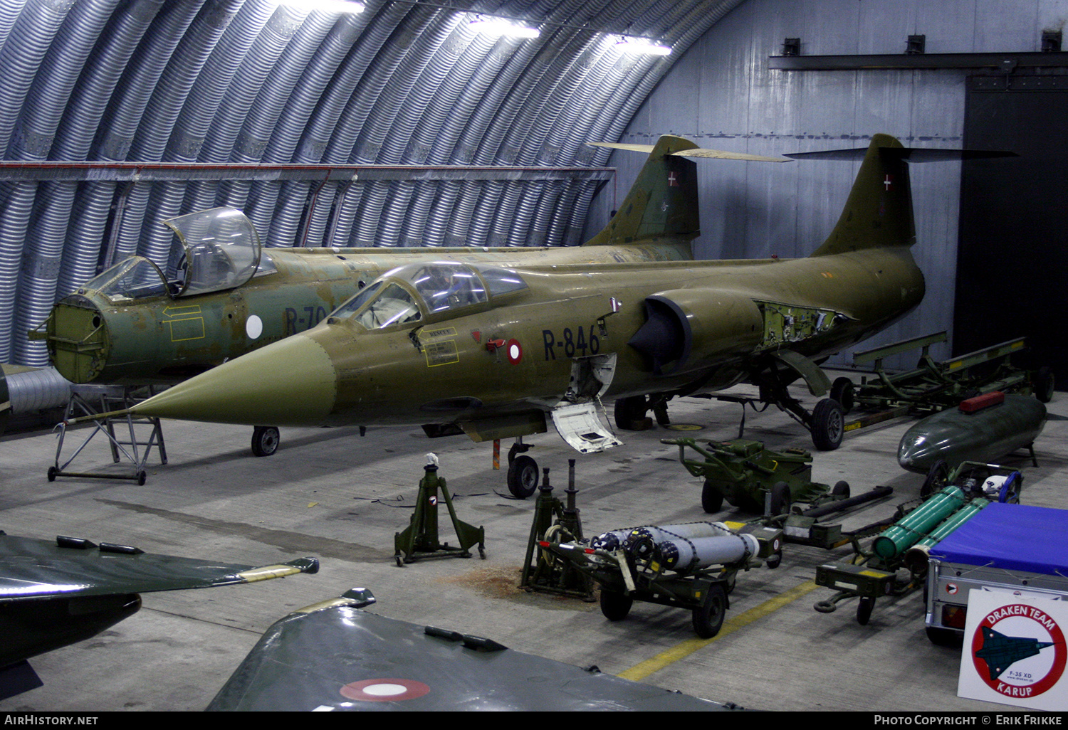 Aircraft Photo of R-846 | Canadair CF-104 Starfighter | Denmark - Air Force | AirHistory.net #399466