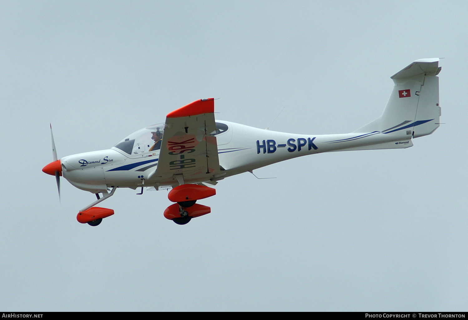Aircraft Photo of HB-SPK | Diamond DA40 Diamond Star | AirHistory.net #399471