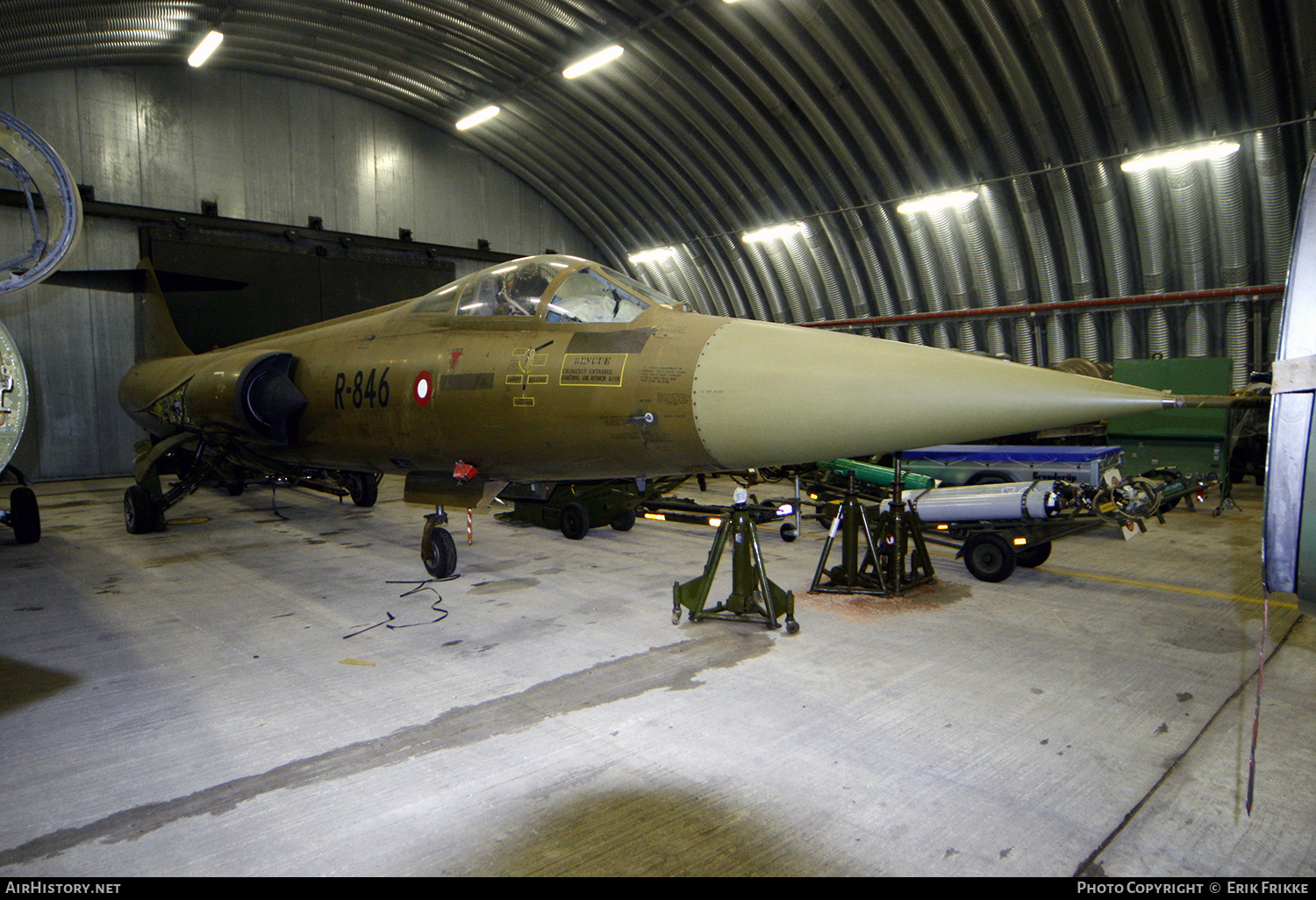 Aircraft Photo of R-846 | Canadair CF-104 Starfighter | Denmark - Air Force | AirHistory.net #399475