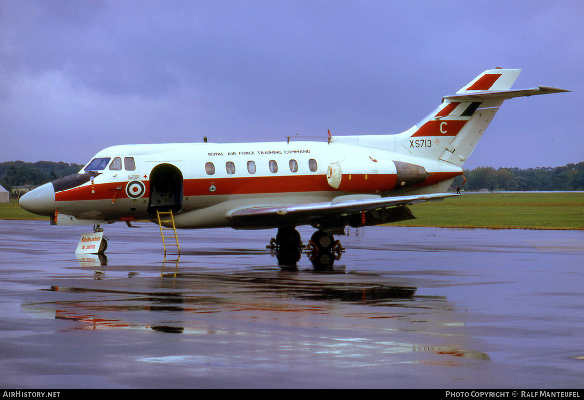 Aircraft Photo of XS713 | Hawker Siddeley HS-125-2 Dominie T1 | UK - Air Force | AirHistory.net #399478