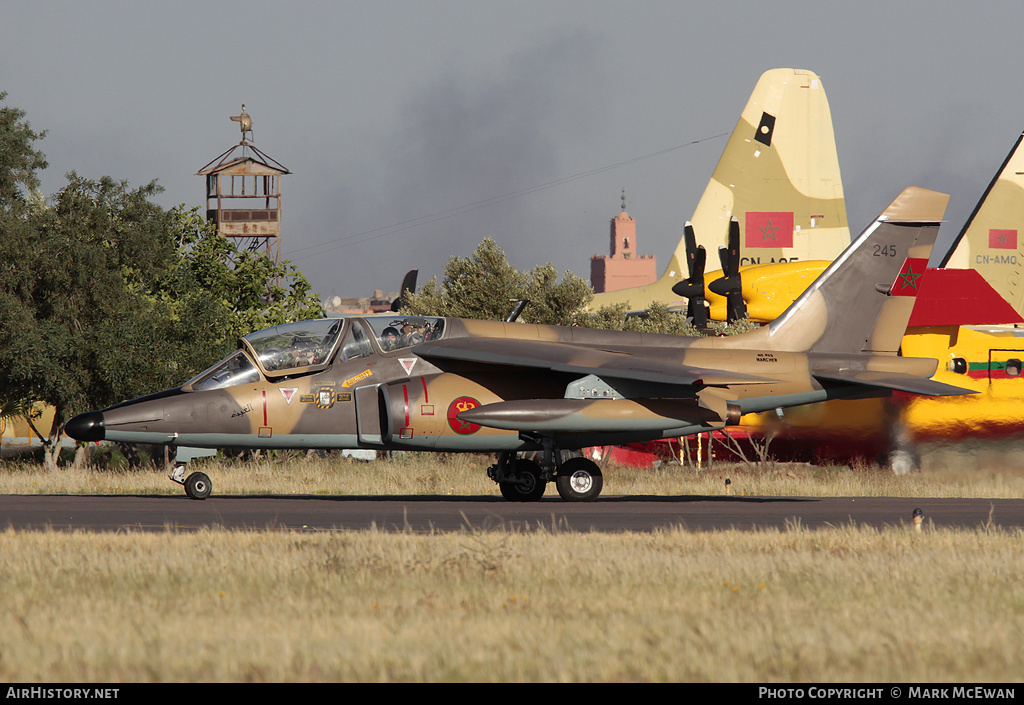 Aircraft Photo of 245 | Dassault-Dornier Alpha Jet H | Morocco - Air Force | AirHistory.net #399497