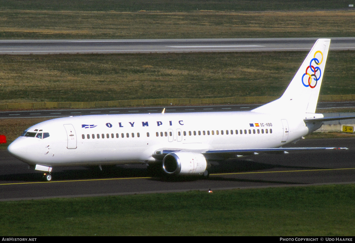 Aircraft Photo of EC-KBO | Boeing 737-4Y0 | Olympic | AirHistory.net #399510