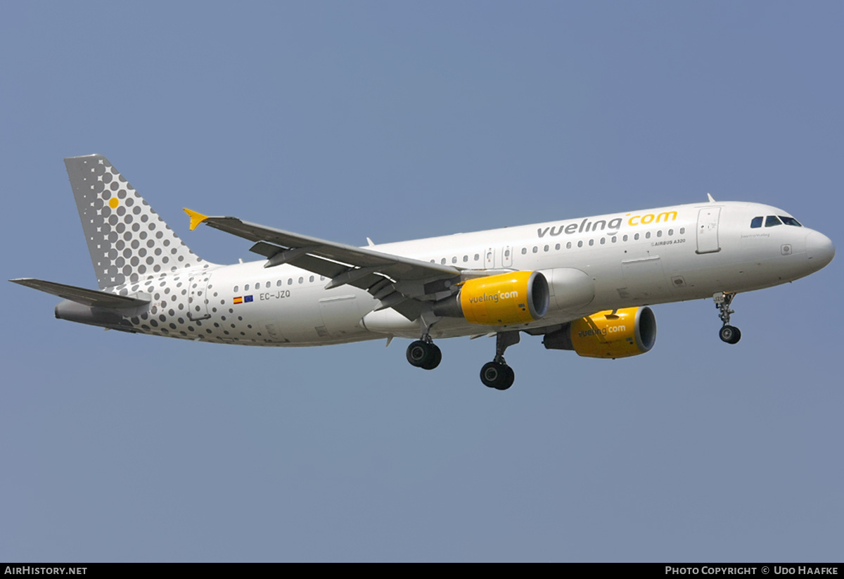 Aircraft Photo of EC-JZQ | Airbus A320-214 | Vueling Airlines | AirHistory.net #399511