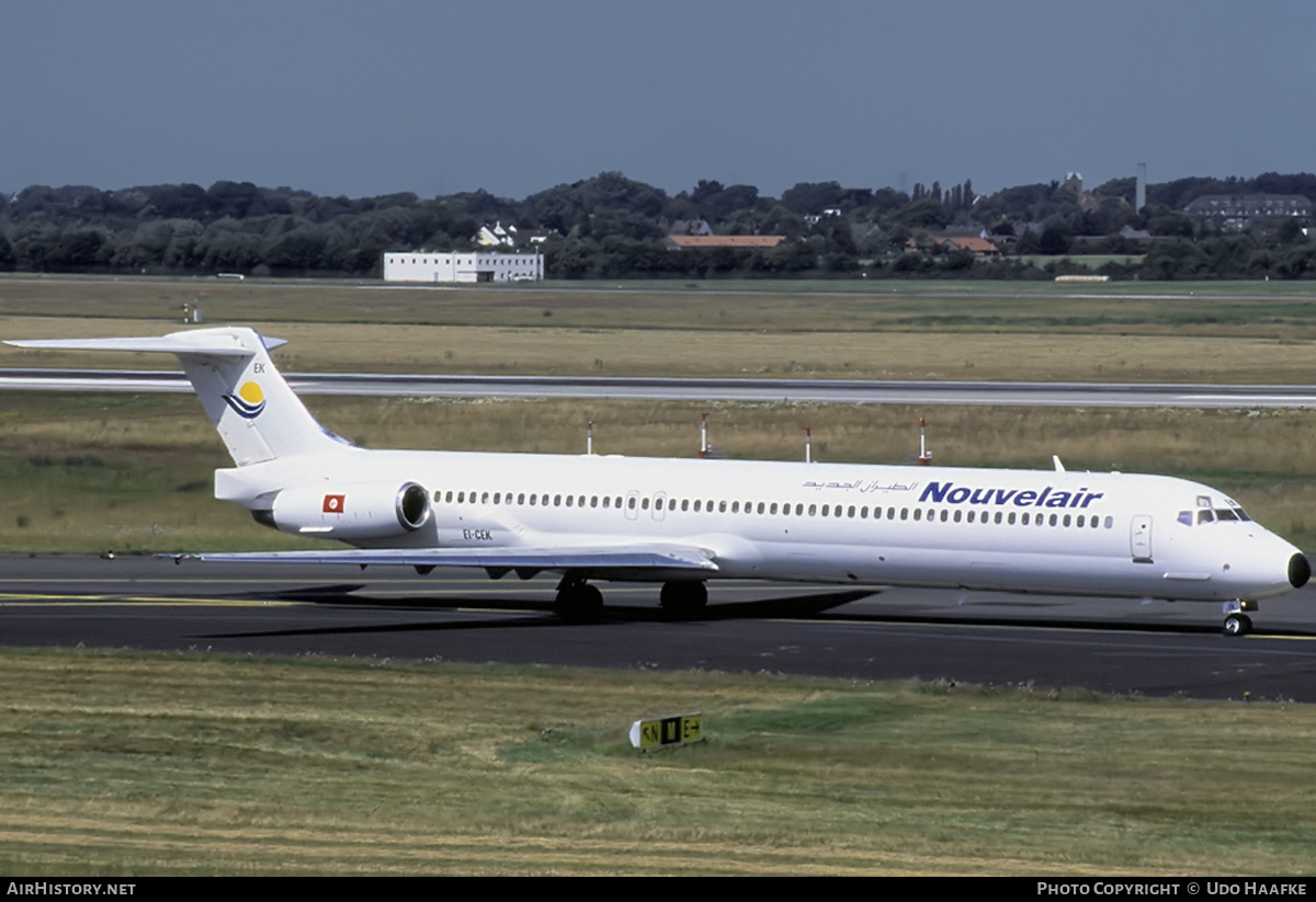 Aircraft Photo of EI-CEK | McDonnell Douglas MD-83 (DC-9-83) | Nouvelair Tunisie | AirHistory.net #399519