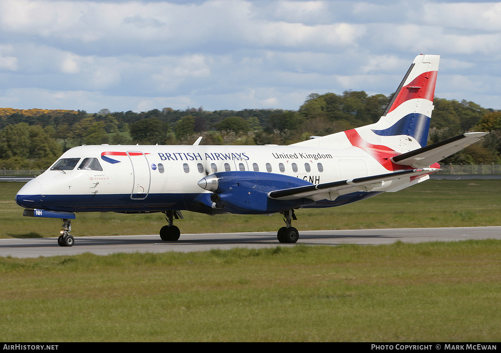 Aircraft Photo of G-LGNH | Saab 340B | British Airways | AirHistory.net #399522