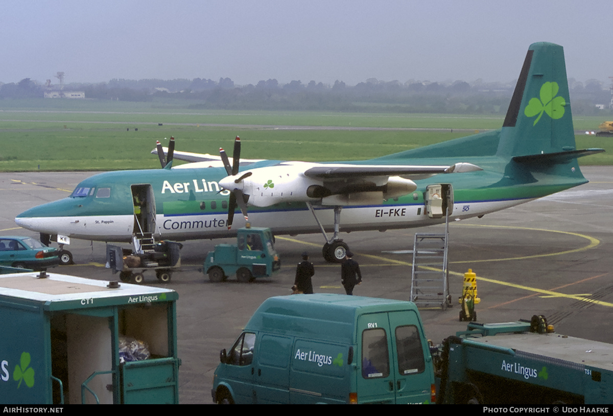 Aircraft Photo of EI-FKE | Fokker 50 | Aer Lingus Commuter | AirHistory.net #399529
