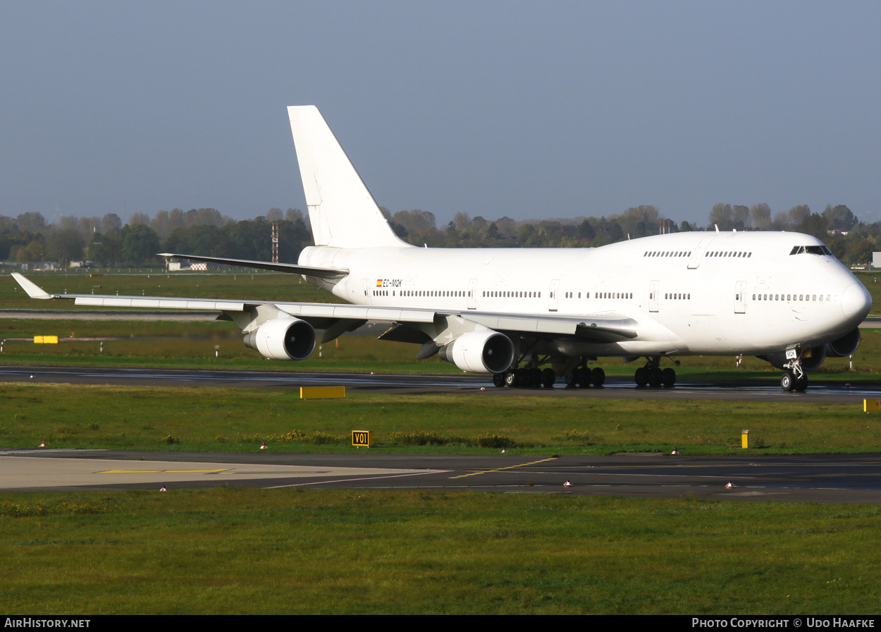 Aircraft Photo of EC-MQK | Boeing 747-4H6 | AirHistory.net #399536
