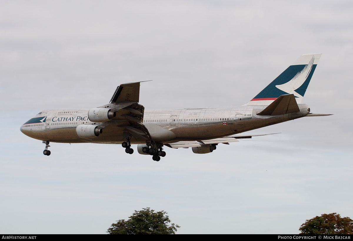 Aircraft Photo of B-HIH | Boeing 747-267B | Cathay Pacific Airways Cargo | AirHistory.net #399549