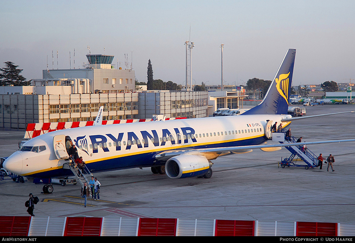 Aircraft Photo of EI-DPL | Boeing 737-8AS | Ryanair | AirHistory.net #399554