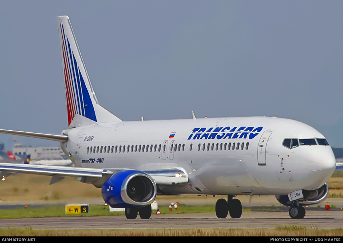 Aircraft Photo of EI-DNM | Boeing 737-4S3 | Transaero Airlines | AirHistory.net #399555