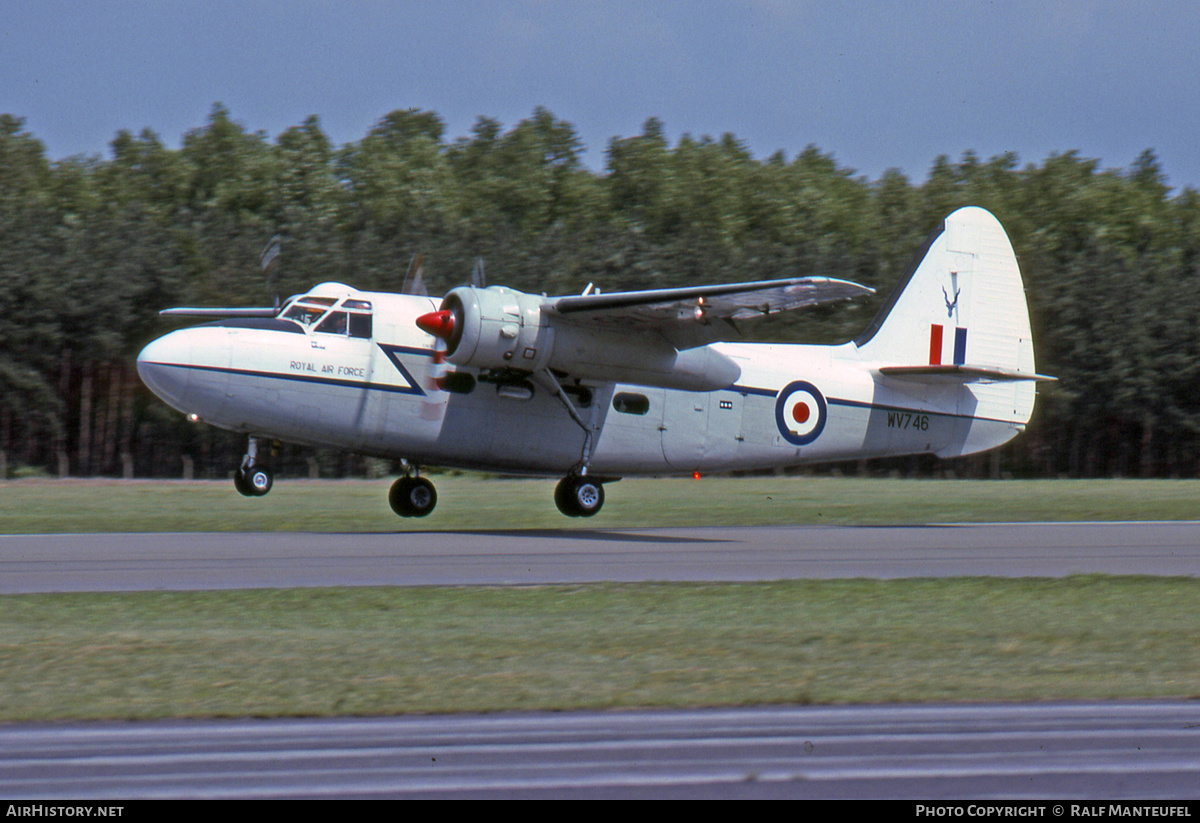 Aircraft Photo of WV746 | Hunting Percival P.66 Pembroke C.1 | UK - Air Force | AirHistory.net #399560