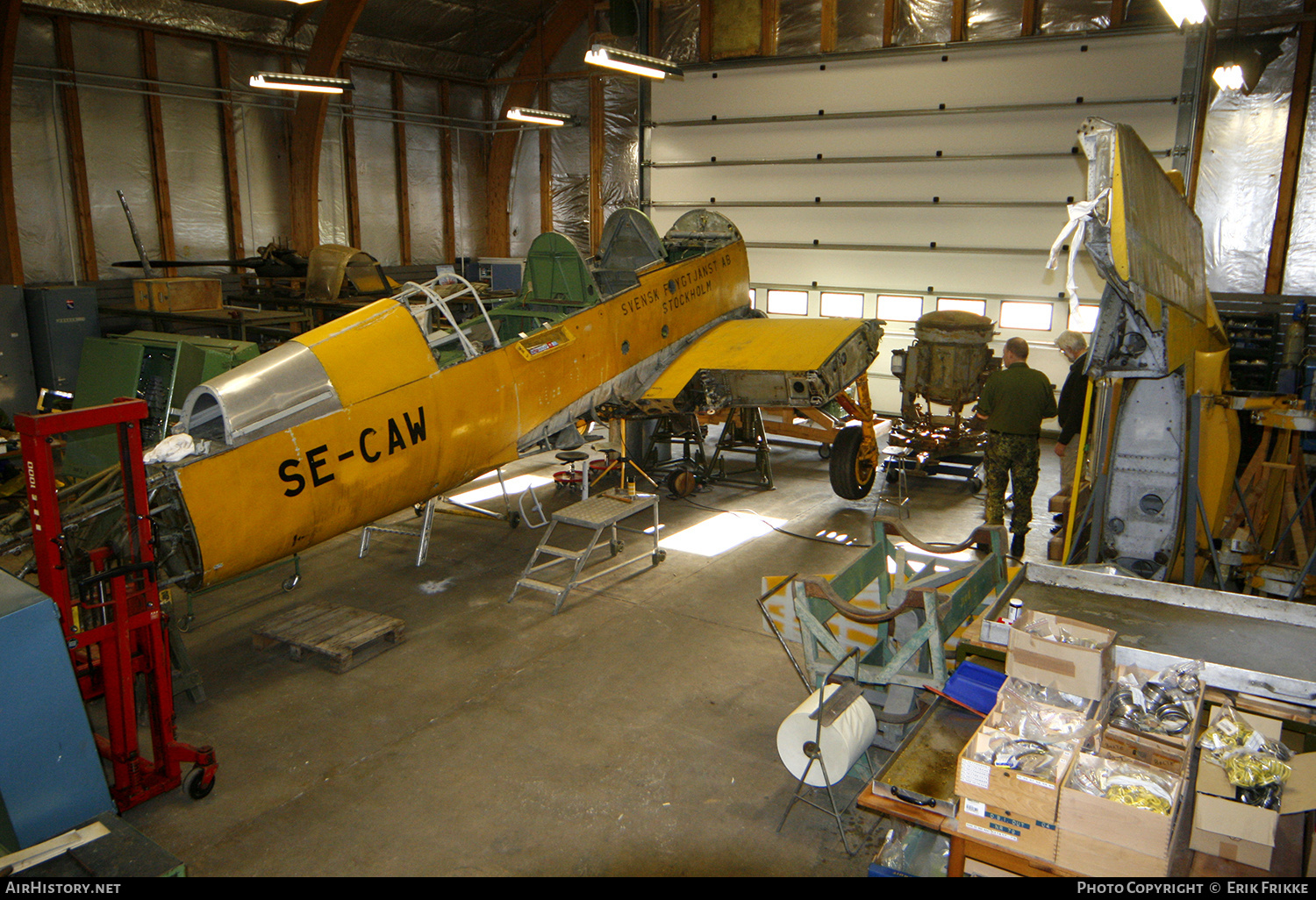 Aircraft Photo of SE-CAW | Fairey Firefly TT1 | AirHistory.net #399563