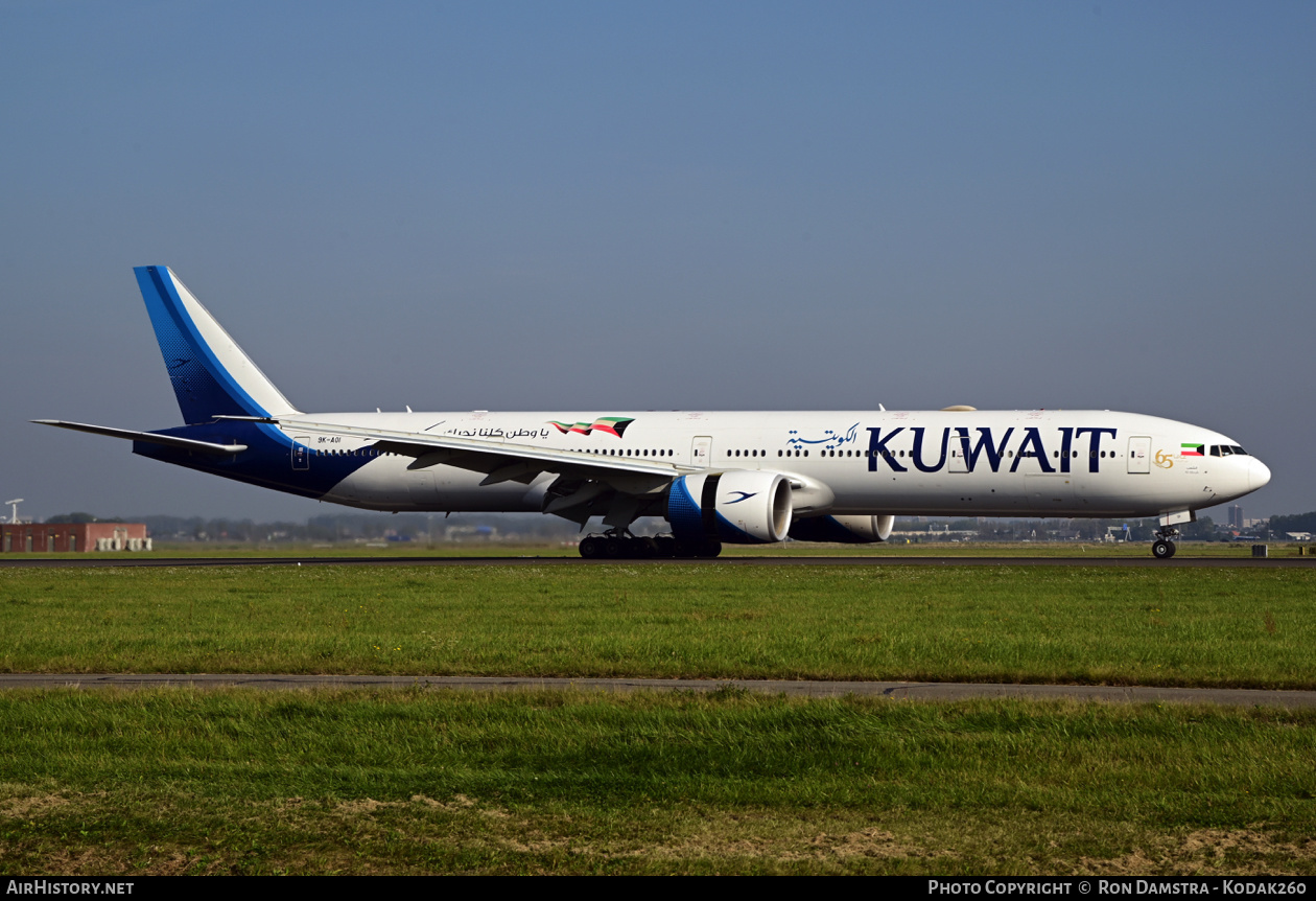 Aircraft Photo of 9K-AOI | Boeing 777-300/ER | Kuwait Airways | AirHistory.net #399582