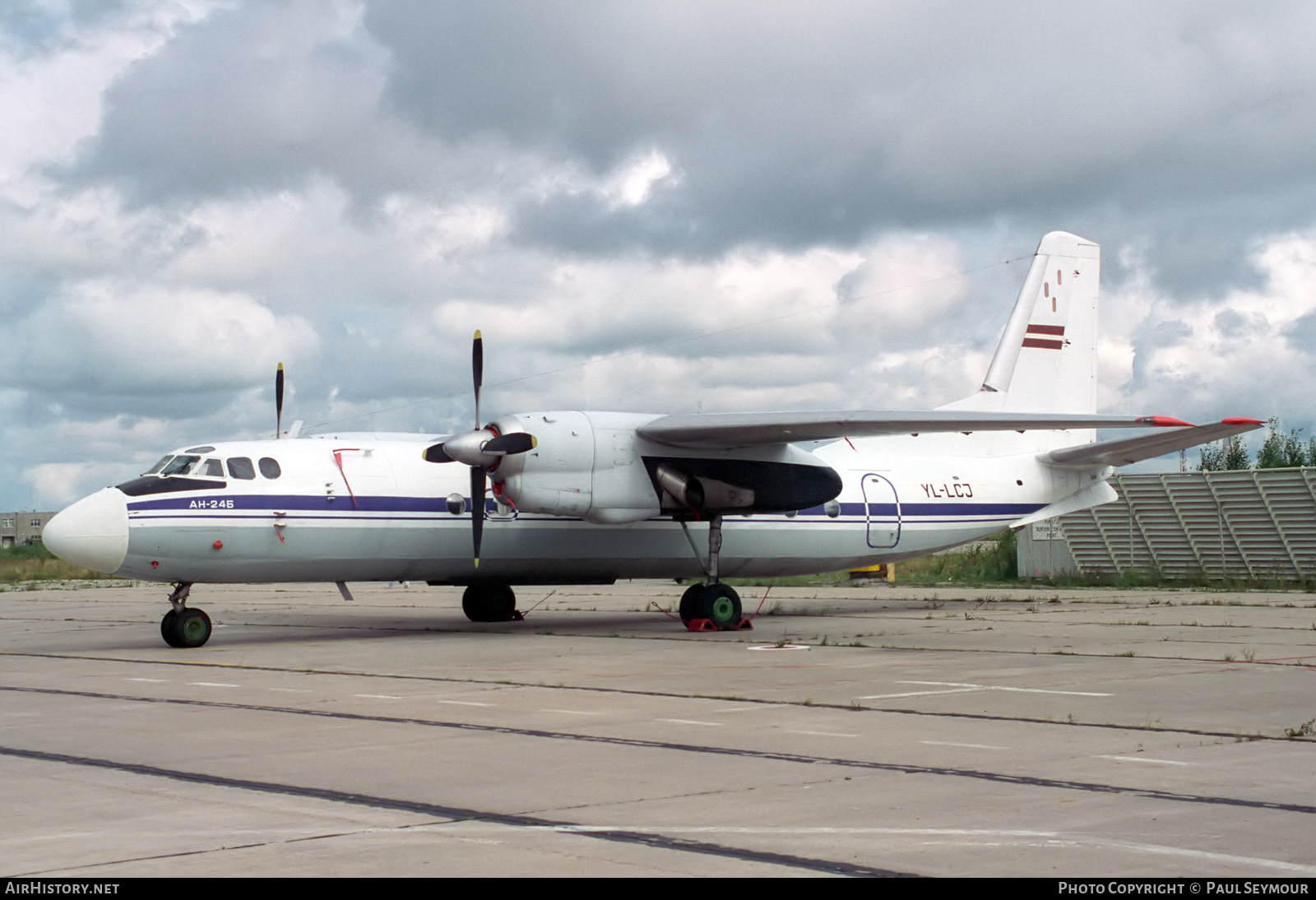 Aircraft Photo of YL-LCJ | Antonov An-24B | AirHistory.net #399596