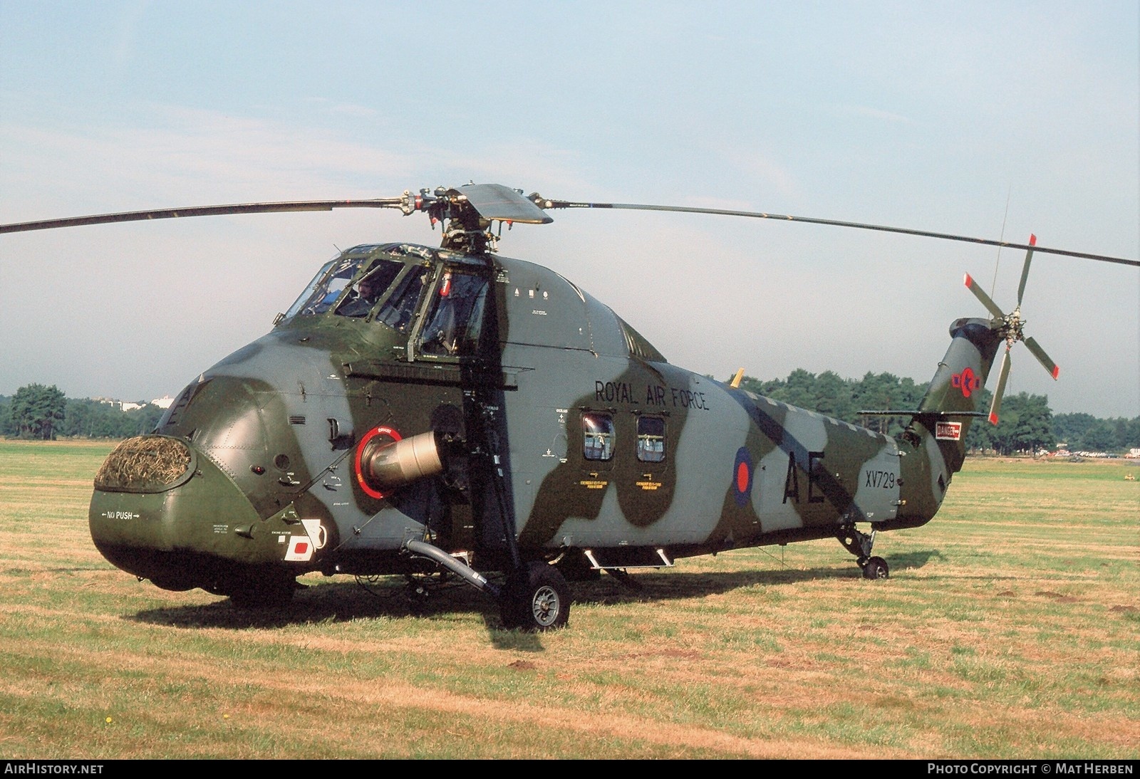 Aircraft Photo of XV729 | Westland WS-58 Wessex HC.2 | UK - Air Force | AirHistory.net #399599