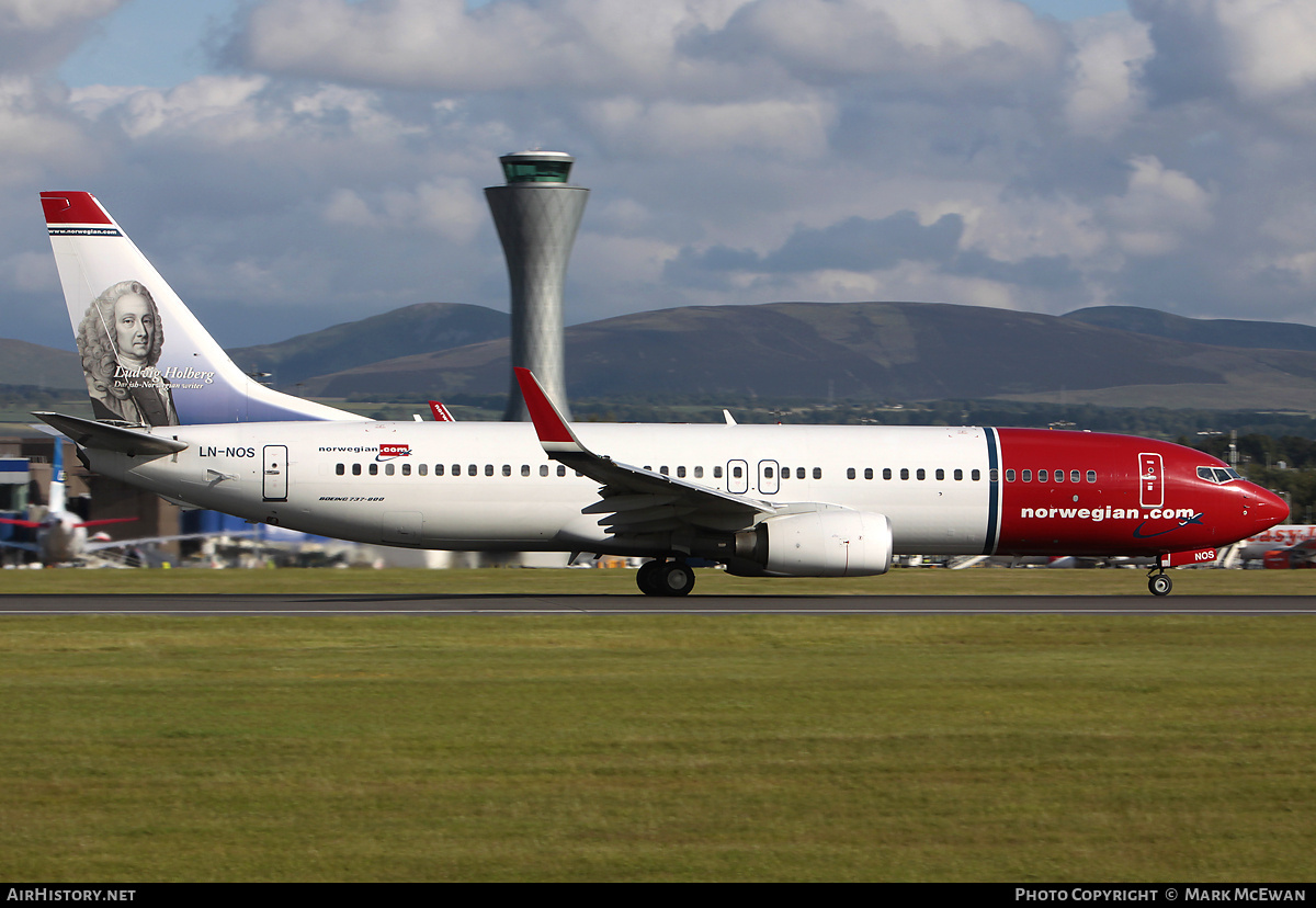 Aircraft Photo of LN-NOS | Boeing 737-8BK | Norwegian | AirHistory.net #399618