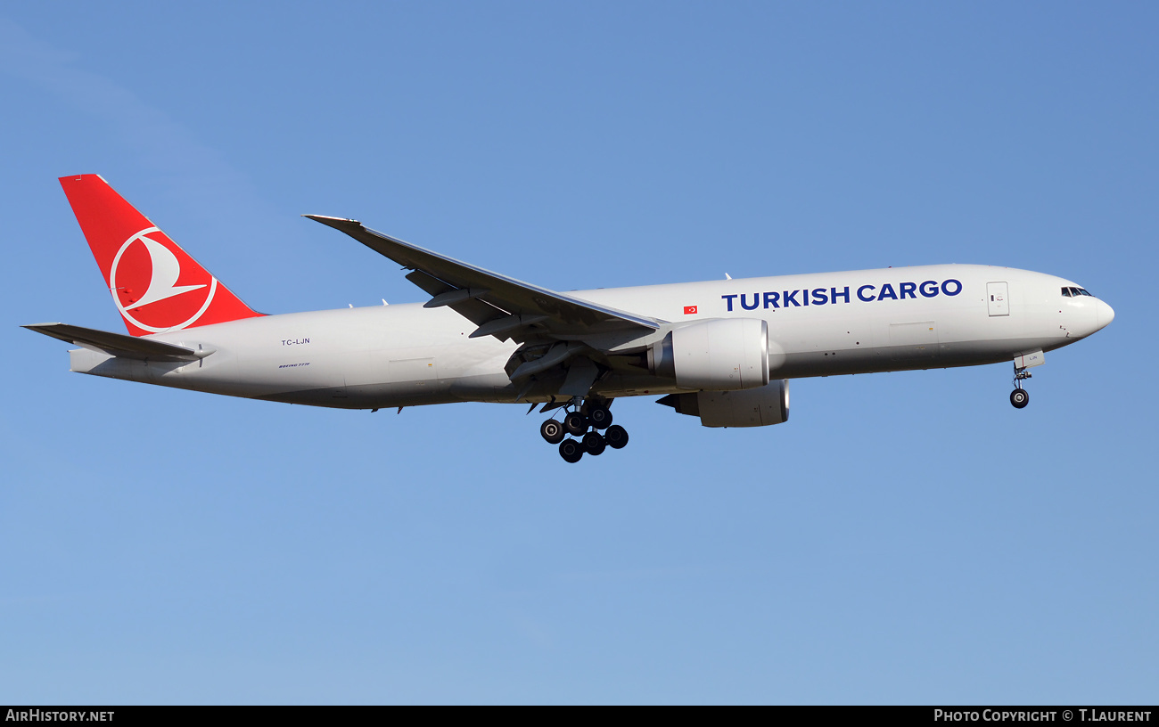 Aircraft Photo of TC-LJN | Boeing 777-F | Turkish Airlines Cargo | AirHistory.net #399621
