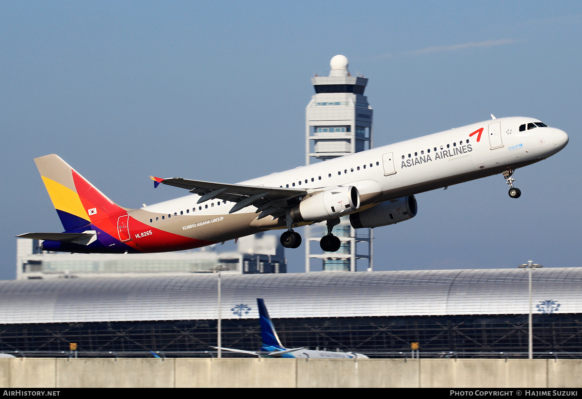 Aircraft Photo of HL8265 | Airbus A321-231 | Asiana Airlines | AirHistory.net #399624