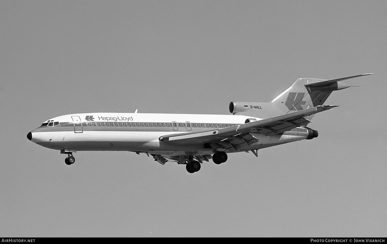 Aircraft Photo of D-AHLL | Boeing 727-81 | Hapag-Lloyd | AirHistory.net #399631