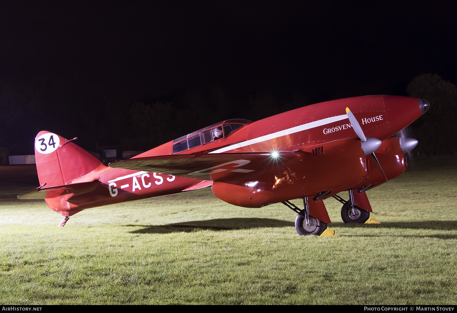 Aircraft Photo of G-ACSS | De Havilland D.H. 88 Comet | AirHistory.net #399633