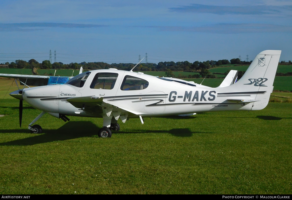 Aircraft Photo of G-MAKS | Cirrus SR-22 G1 | AirHistory.net #399659