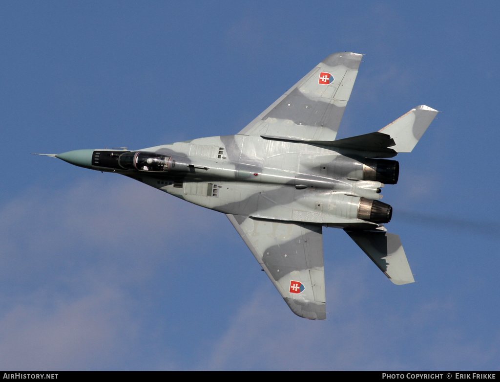 Aircraft Photo of 3911 | Mikoyan-Gurevich MiG-29AS (9-12AS) | Slovakia - Air Force | AirHistory.net #399678