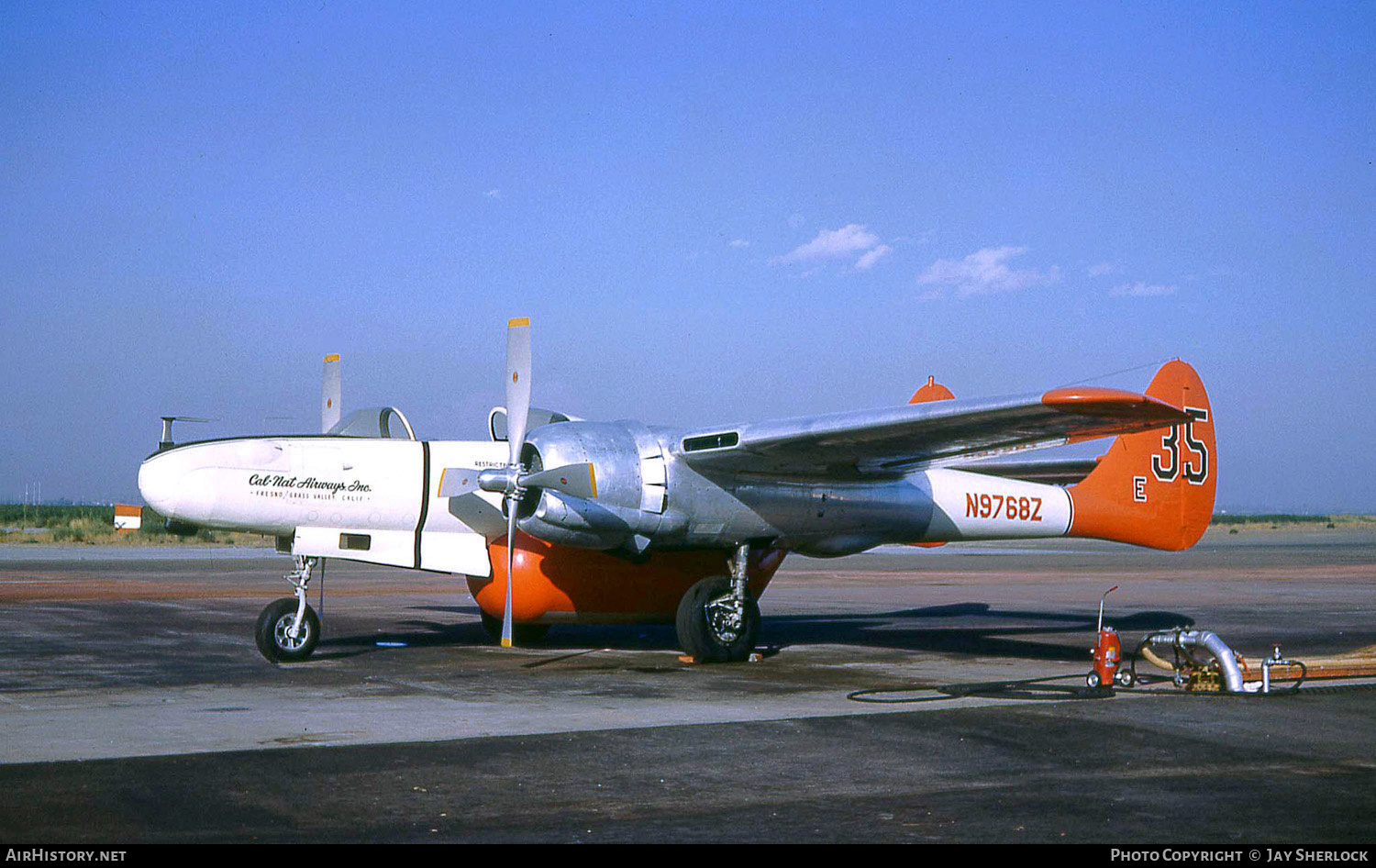 Aircraft Photo of N9768Z | Northrop F-15A Reporter | Cal-Nat Airways | AirHistory.net #399687