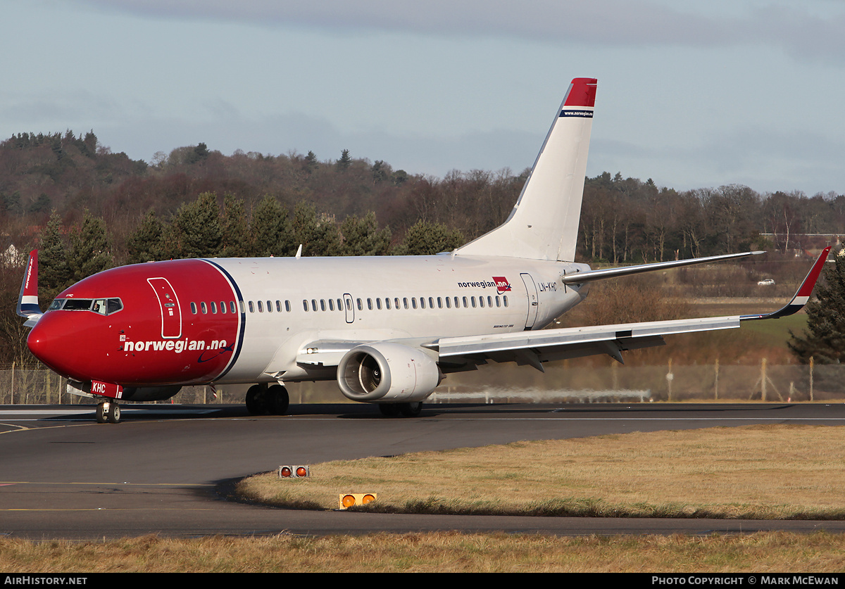 Aircraft Photo of LN-KHC | Boeing 737-31S | Norwegian | AirHistory.net #399717
