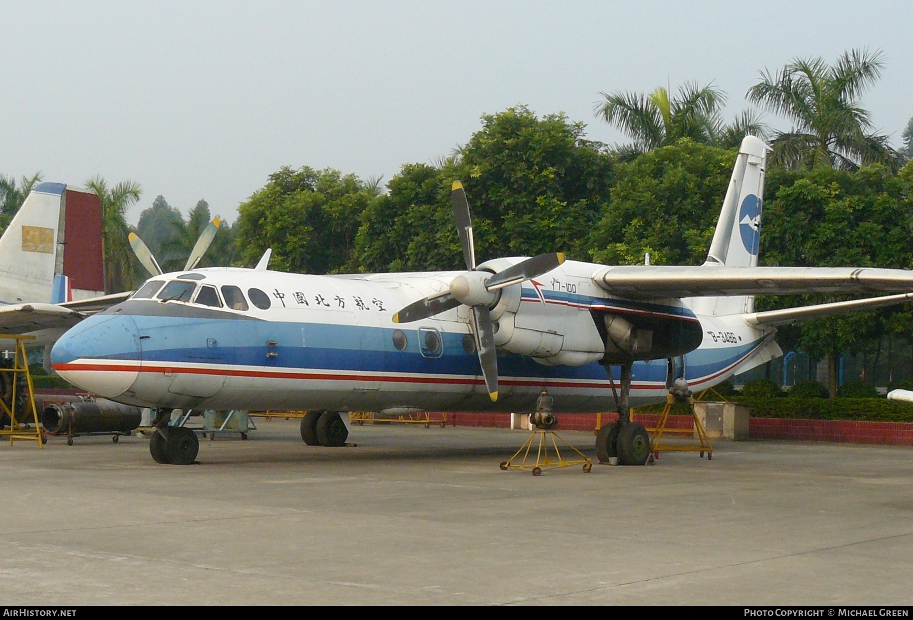 Aircraft Photo of B-3486 | Xian Y7-100 | China Northern Airlines | AirHistory.net #399722