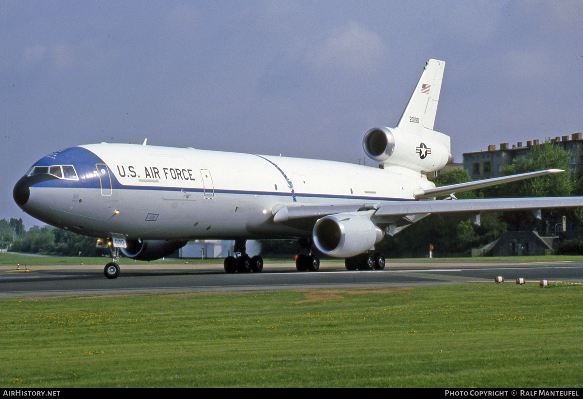 Aircraft Photo of 82-0190 / 20190 | McDonnell Douglas KC-10A Extender (DC-10-30CF) | USA - Air Force | AirHistory.net #399730