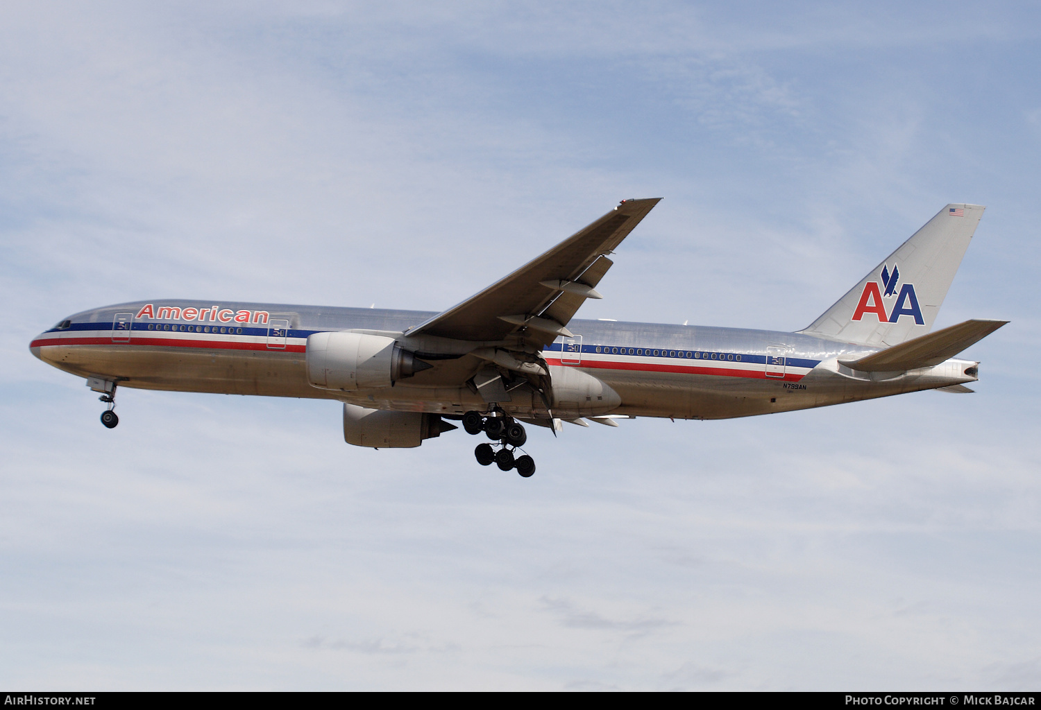 Aircraft Photo of N799AN | Boeing 777-223/ER | American Airlines | AirHistory.net #399734