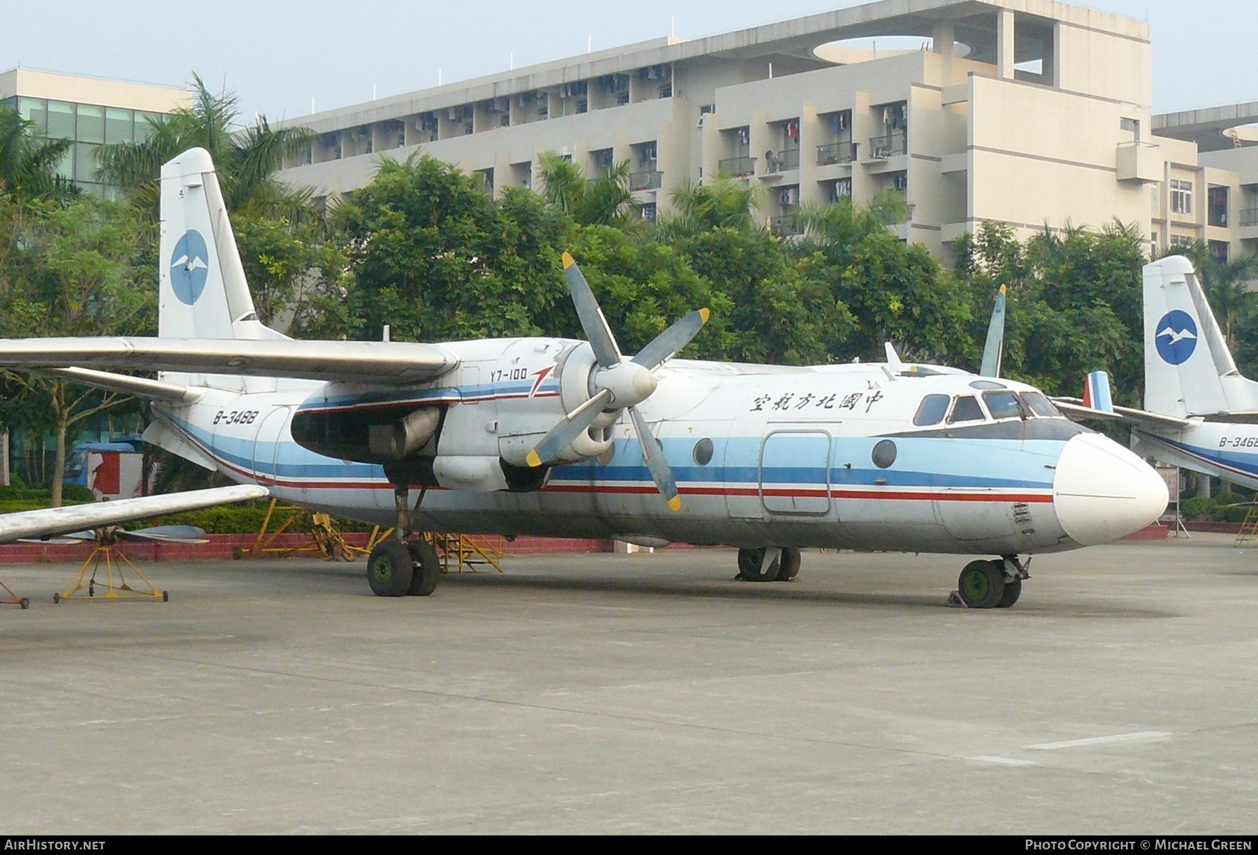 Aircraft Photo of B-3488 | Xian Y7-100 | China Northern Airlines | AirHistory.net #399747