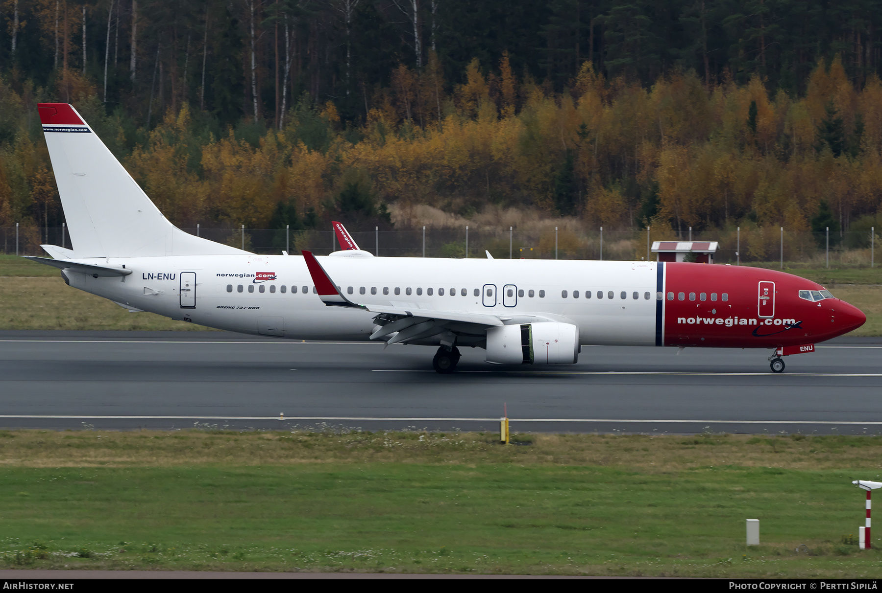 Aircraft Photo of LN-ENU | Boeing 737-8JP | Norwegian | AirHistory.net #399750