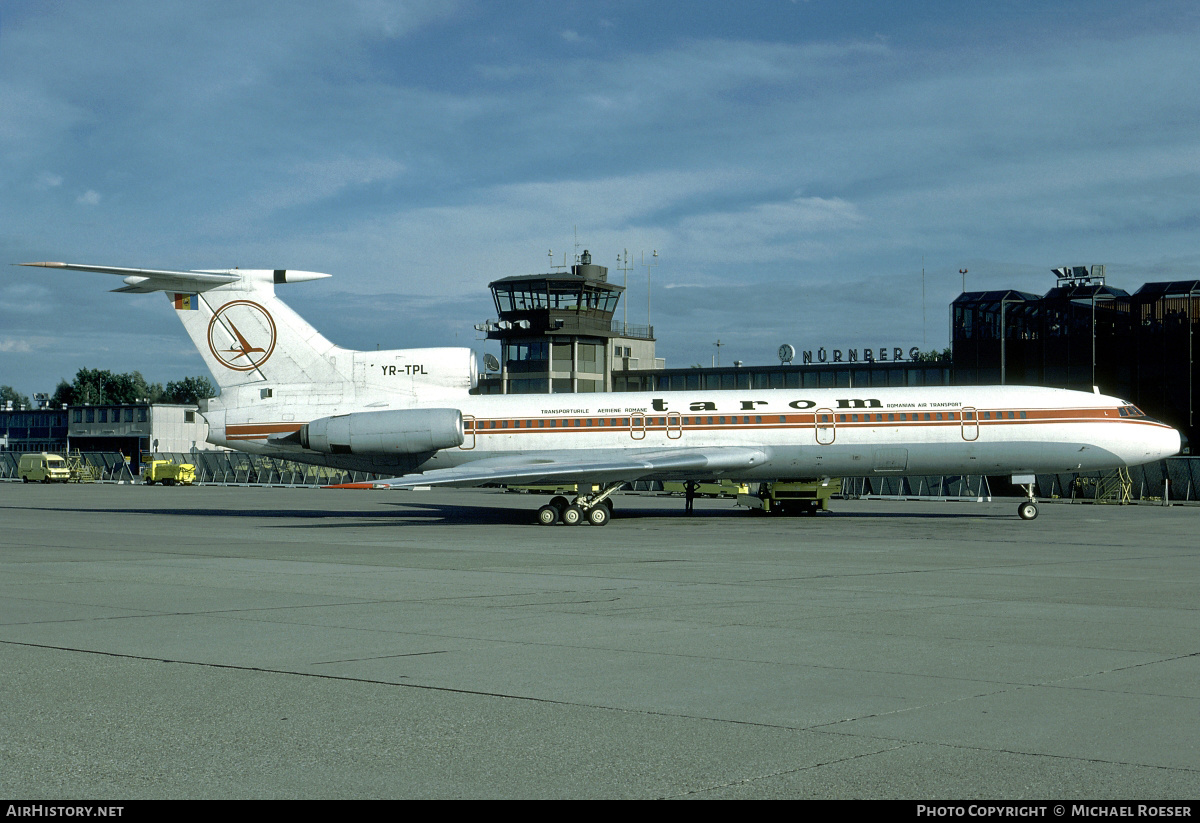 Aircraft Photo of YR-TPL | Tupolev Tu-154B-2 | TAROM - Transporturile Aeriene Române | AirHistory.net #399768