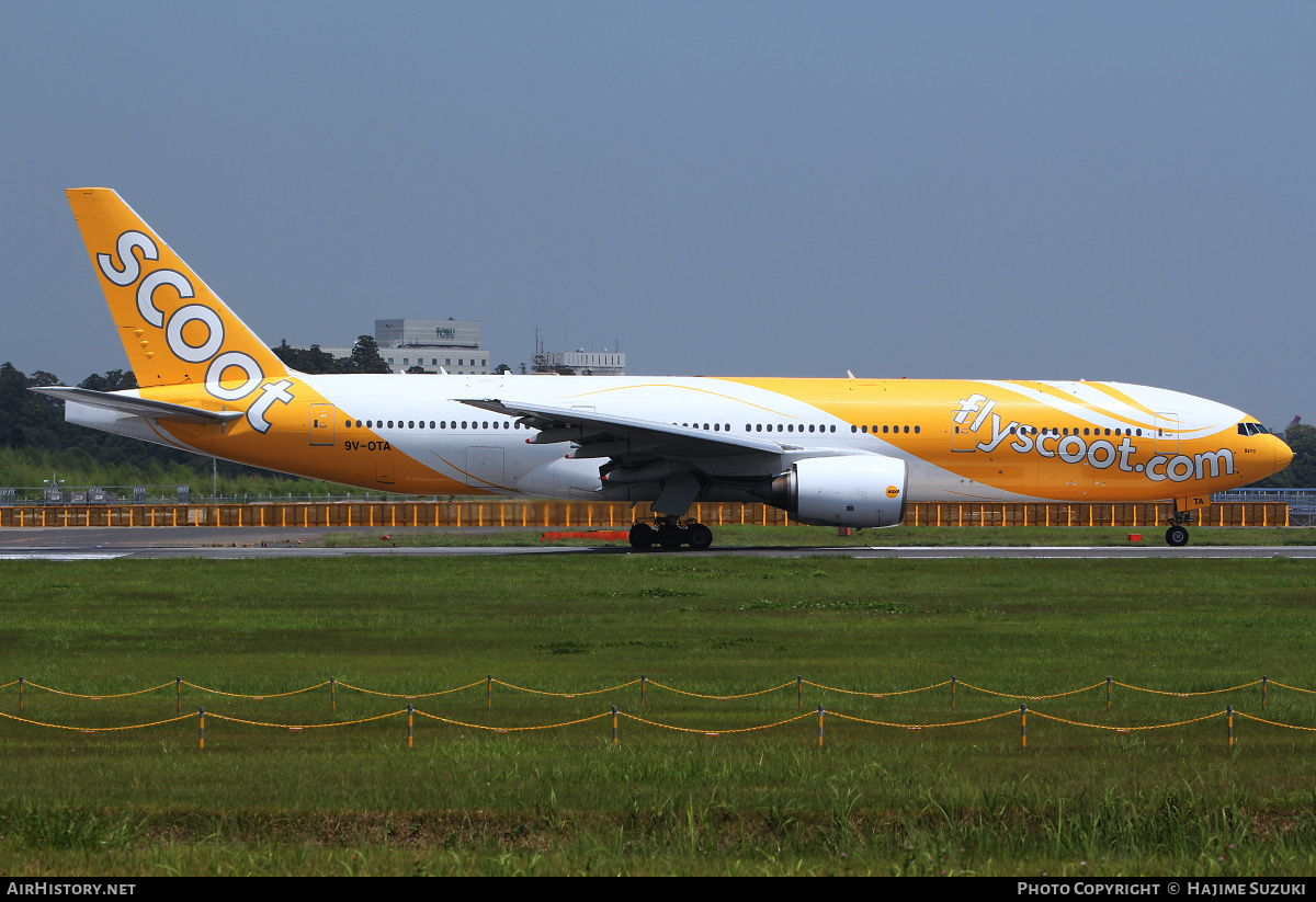 Aircraft Photo of 9V-OTA | Boeing 777-212/ER | Scoot | AirHistory.net #399782