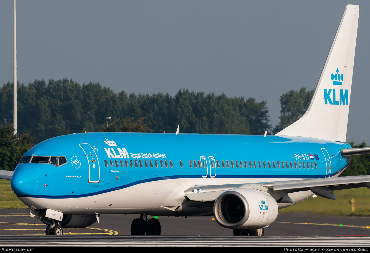 Aircraft Photo of PH-BXI | Boeing 737-8K2 | KLM - Royal Dutch Airlines | AirHistory.net #399790