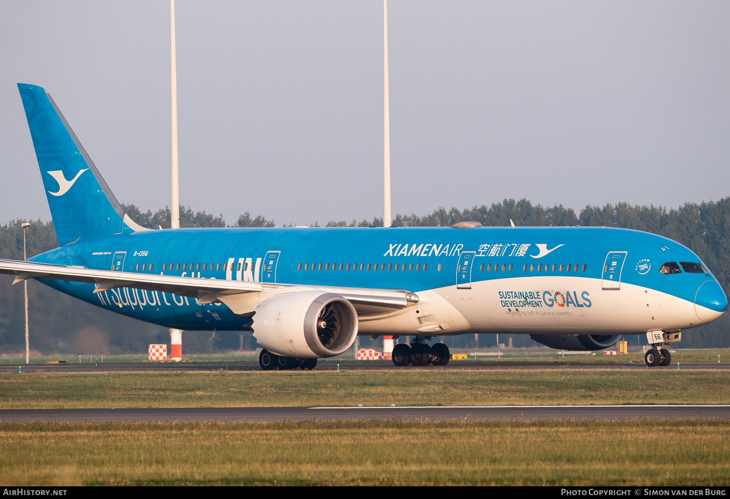 Aircraft Photo of B-1356 | Boeing 787-9 Dreamliner | Xiamen Airlines | AirHistory.net #399796