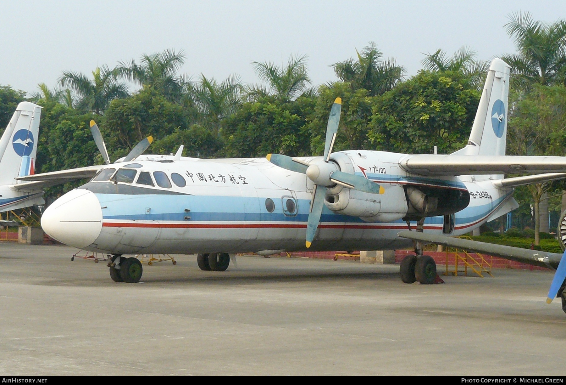 Aircraft Photo of B-3488 | Xian Y7-100 | China Northern Airlines | AirHistory.net #399808