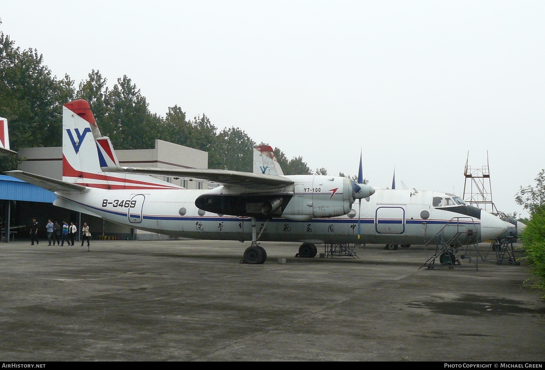 Aircraft Photo of B-3469 | Xian Y7-100 | Civil Aviation Flight University of China - CAFUC | AirHistory.net #399814