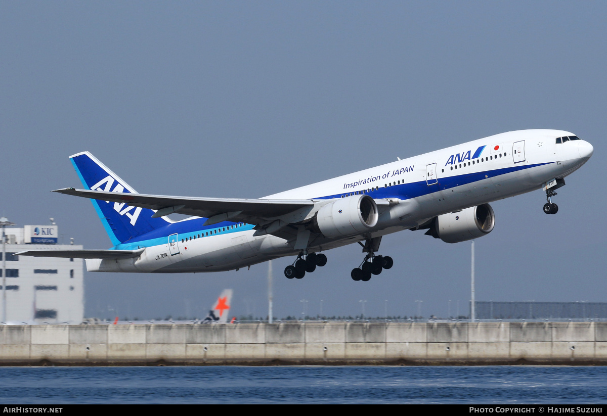 Aircraft Photo of JA701A | Boeing 777-281 | All Nippon Airways - ANA | AirHistory.net #399817