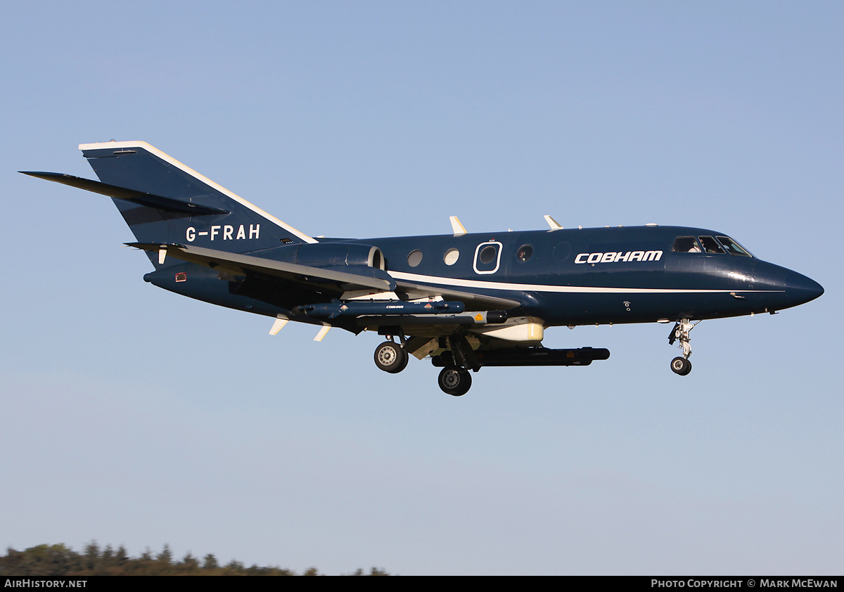 Aircraft Photo of G-FRAH | Dassault Falcon 20DC | Cobham Aviation Services | AirHistory.net #399832