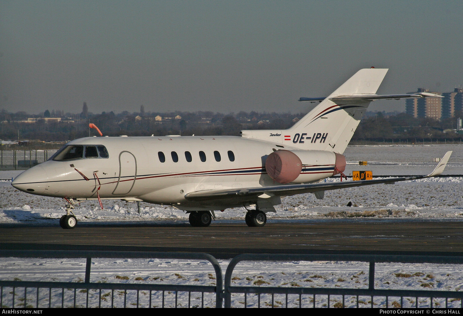 Aircraft Photo of OE-IPH | Raytheon Hawker 850XP | AirHistory.net #399842