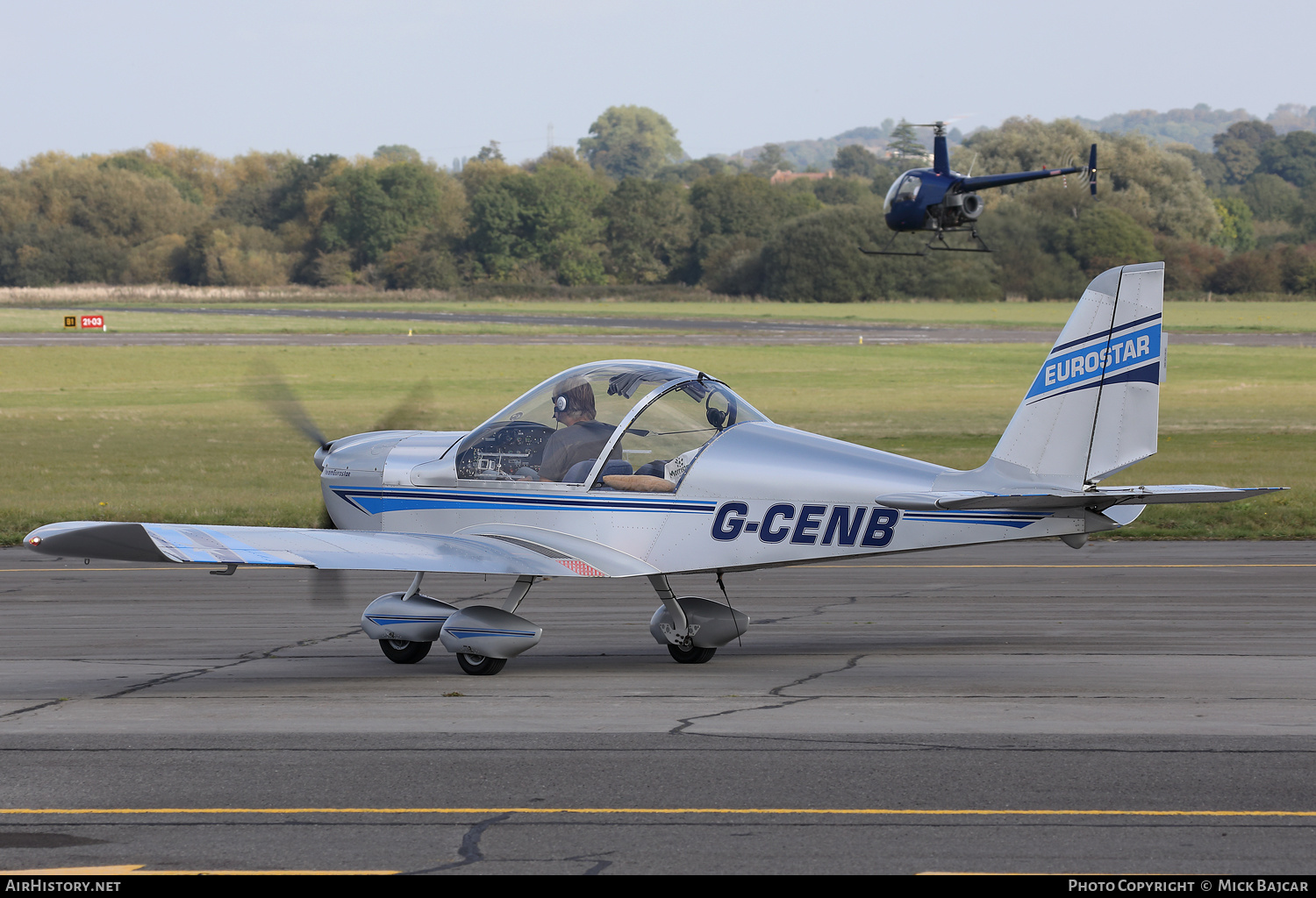 Aircraft Photo of G-CENB | Cosmik EV-97 TeamEurostar UK | AirHistory.net #399869
