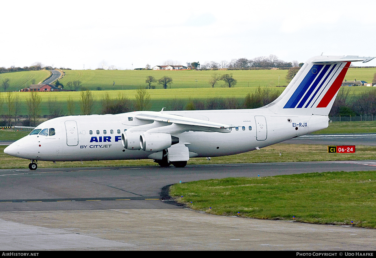 Aircraft Photo of EI-RJX | BAE Systems Avro 146-RJ85A | Air France | AirHistory.net #399897