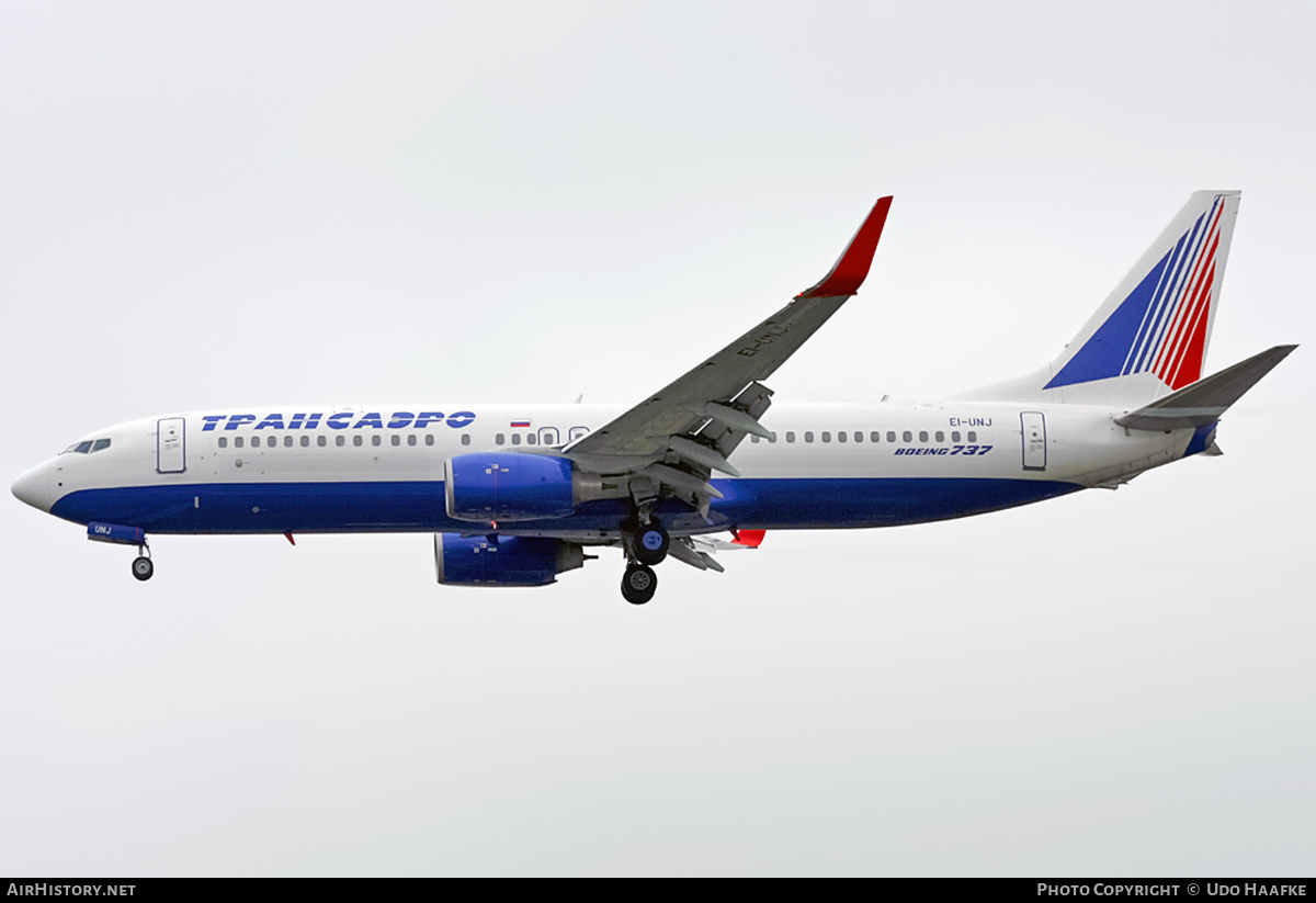 Aircraft Photo of EI-UNJ | Boeing 737-86J | Transaero Airlines | AirHistory.net #399900