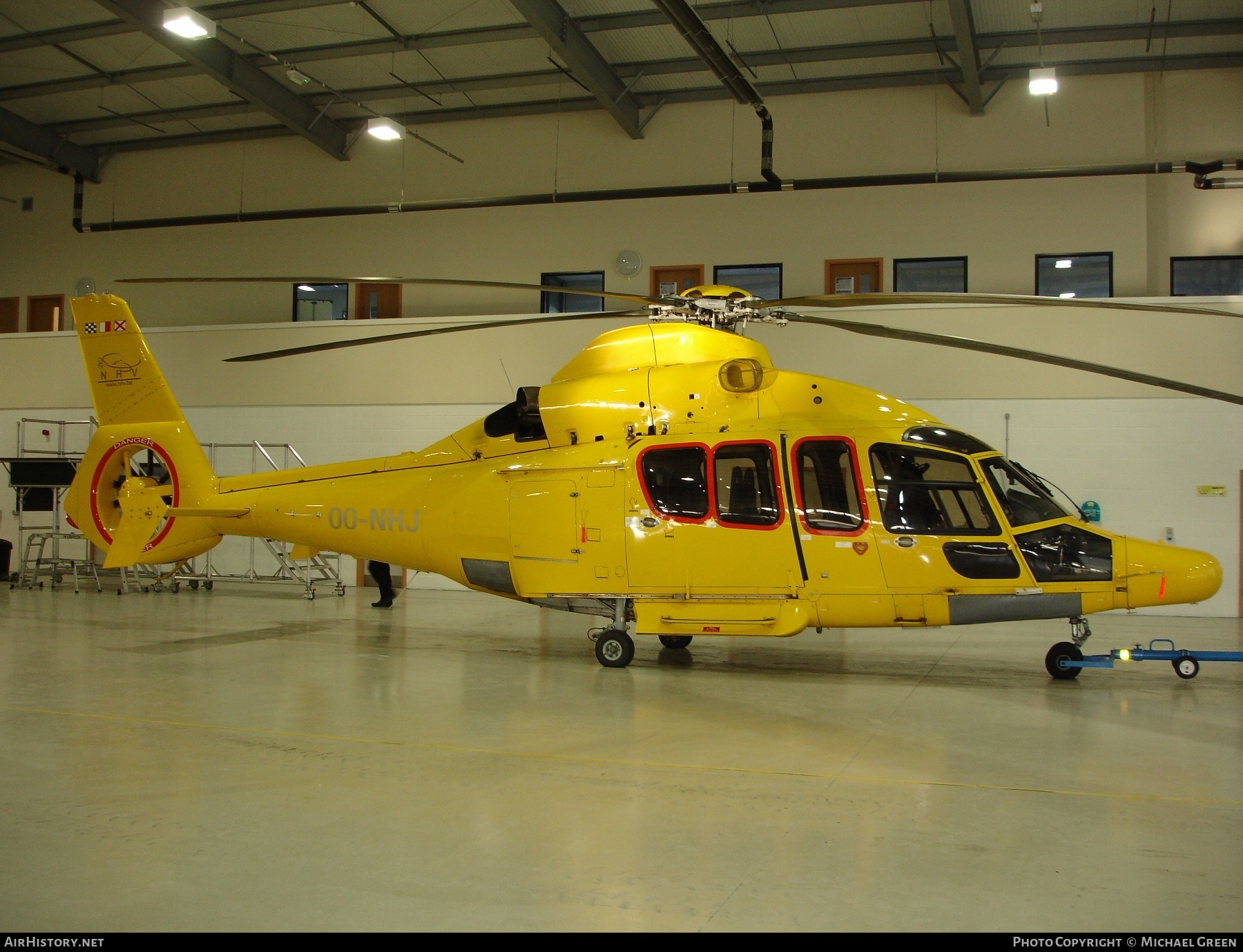 Aircraft Photo of OO-NHJ | Eurocopter EC-155B-1 | NHV - Noordzee Helikopters Vlaanderen | AirHistory.net #399907