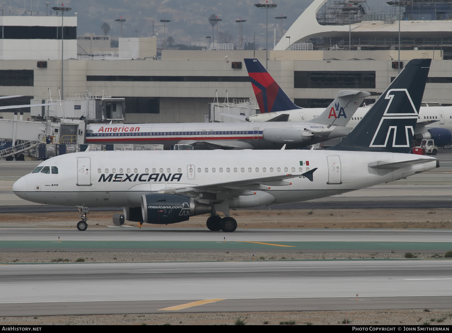 Aircraft Photo of XA-UBX | Airbus A318-111 | Mexicana | AirHistory.net #399910