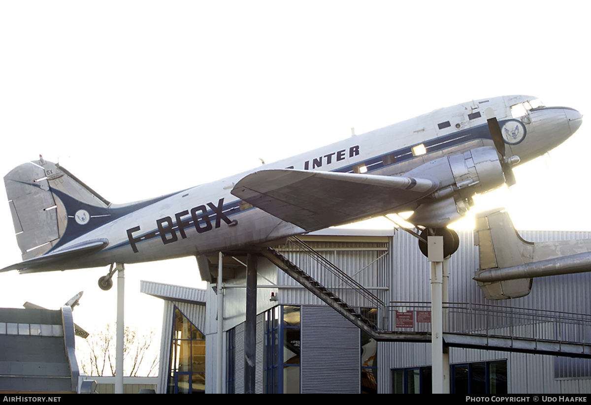 Aircraft Photo of F-BFGX | Douglas DC-3(C) | Air Inter | AirHistory.net #399912