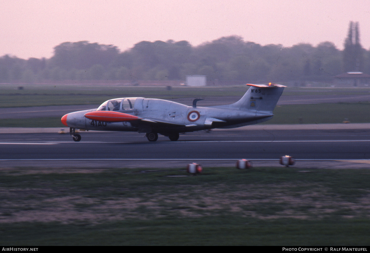 Aircraft Photo of 65 | Morane-Saulnier MS-760 Paris IR | France - Air Force | AirHistory.net #399936