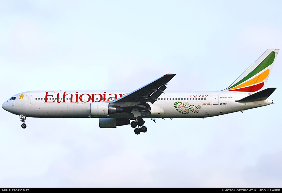 Aircraft Photo of ET-AMF | Boeing 767-3BG/ER | Ethiopian Airlines | AirHistory.net #399942
